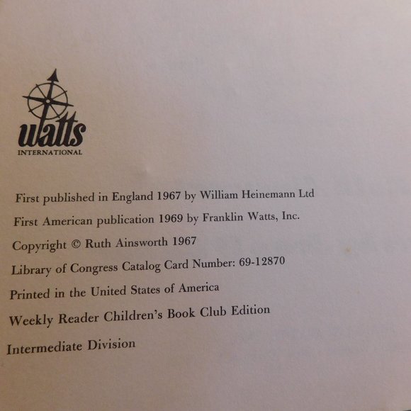 ROLY THE RAILROAD MOUSE by RUTH AINSWORTH BOOK VINTAGE 1969 - Picture 6 of 7